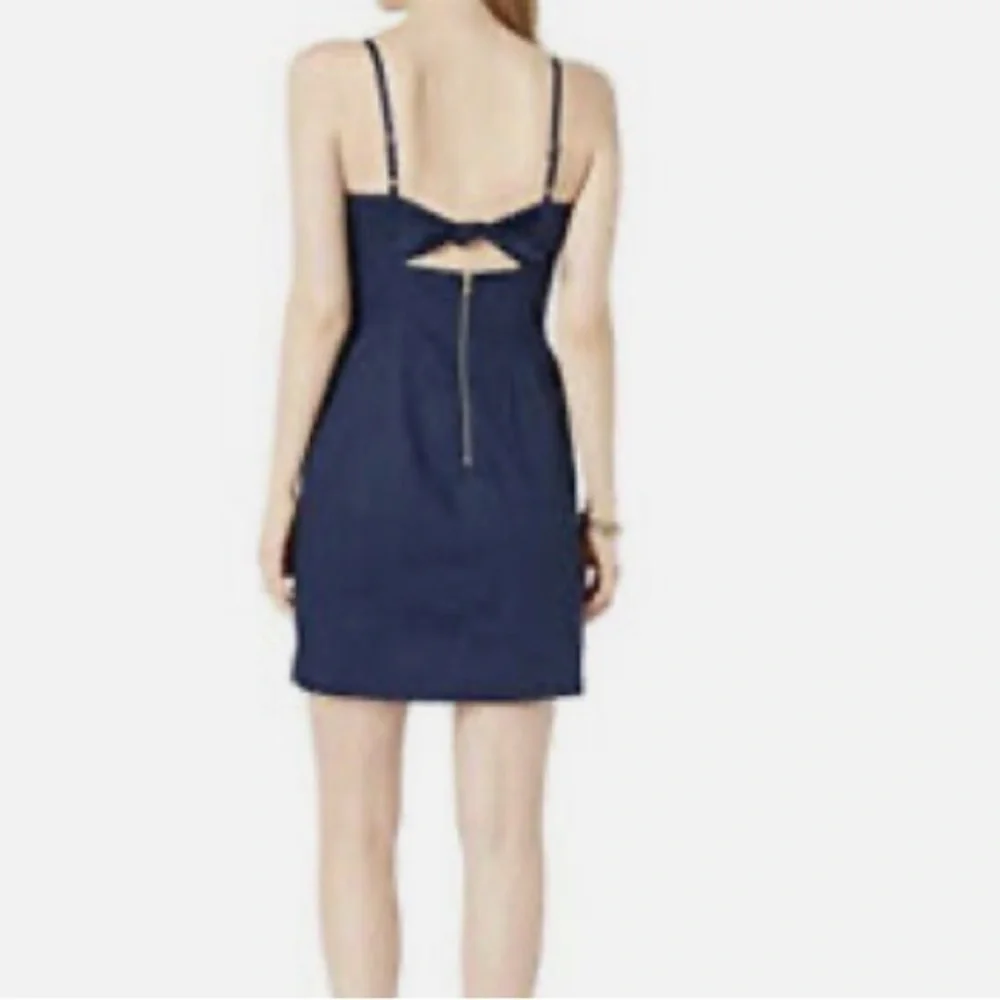 Lilly Pulitzer Women’s Shelli Navy White Lace Spaghetti Strap Mini Dress 00 / XS - Picture 5 of 9